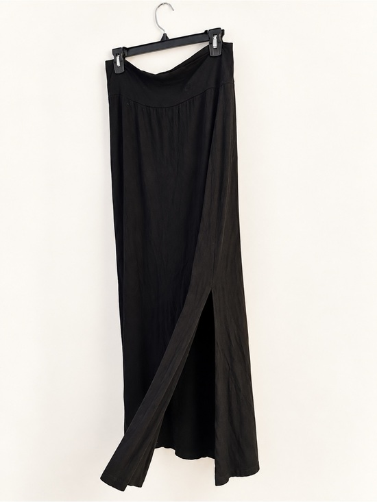 I.N. Studio Dresses & Skirts - I.N. Studio Woman Black Maxi Skirt Side Slit Plus Size 1X